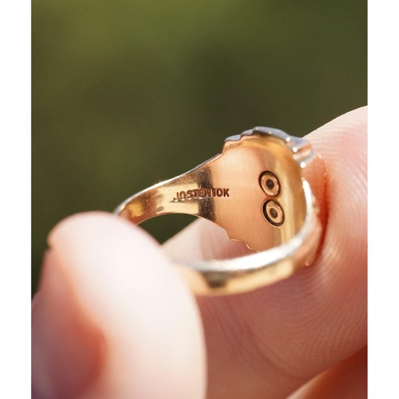 Vintage 10k Solid Yellow Gold Women's 1955 Class Ring Josten St Joseph's Academy - Picture 4 of 9